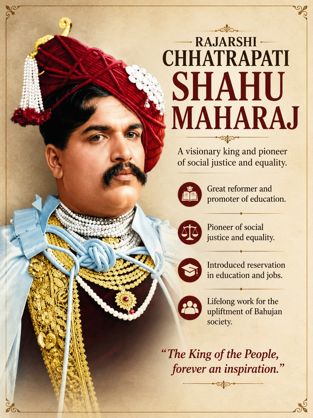 Rajarshi Chhatrapati Shahu Maharaj